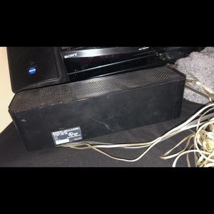 Blu-Ray DVD player with Surround sound system